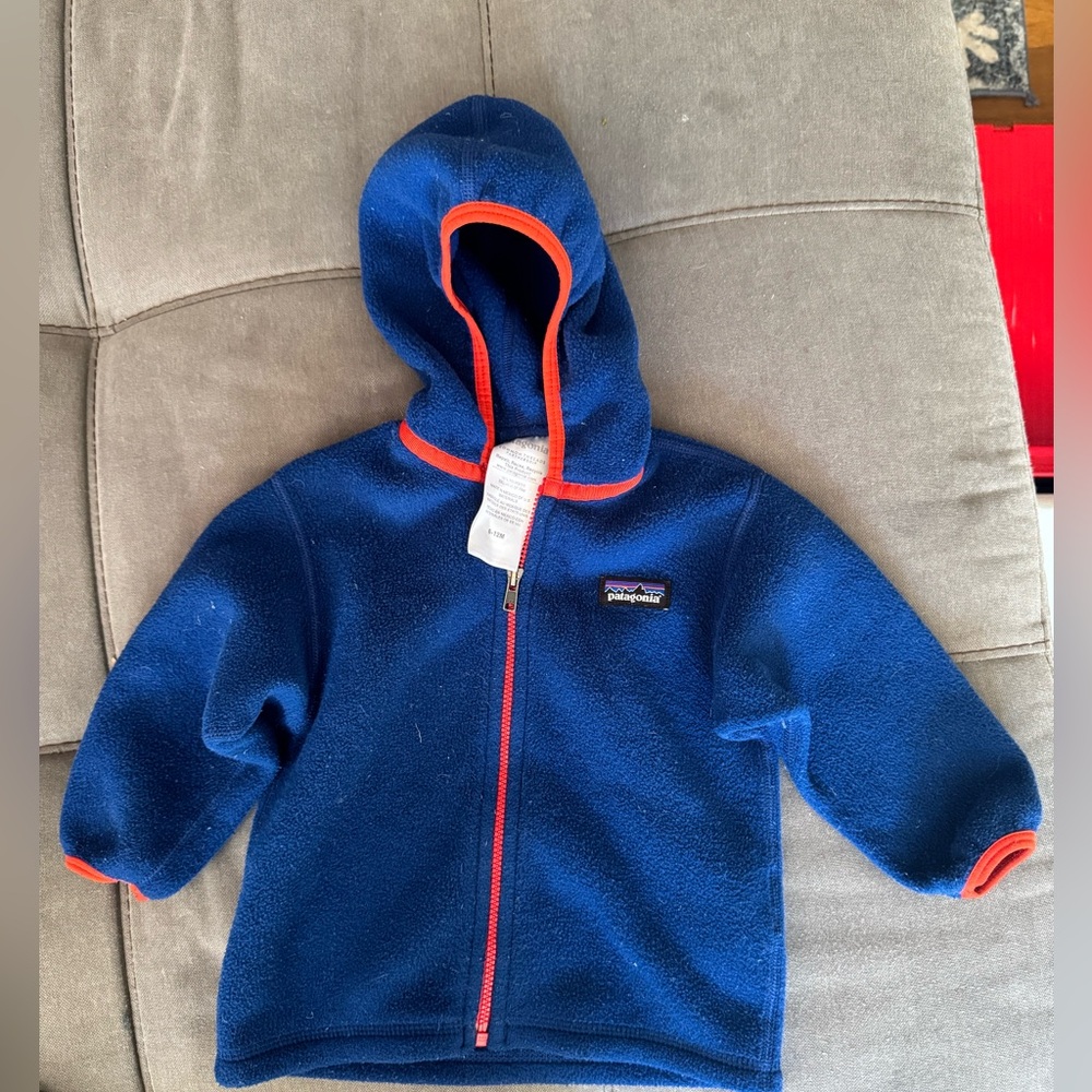 Patagonia baby fleece jacket